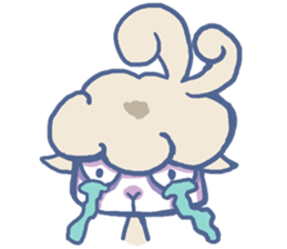 A Sleepy Sheep sticker #9675852