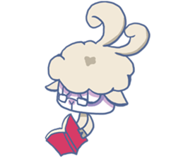 A Sleepy Sheep sticker #9675867
