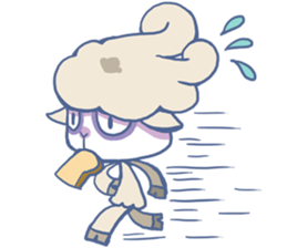 A Sleepy Sheep sticker #9675869