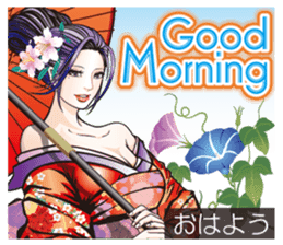 Sengoku miyabi girls English Ver. sticker #9676032