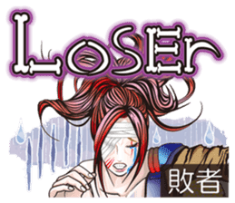 Sengoku miyabi girls English Ver. sticker #9676039