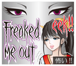 Sengoku miyabi girls English Ver. sticker #9676070