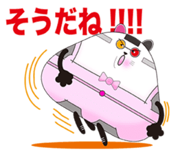 Plastic shopping bag rabbit -7 sticker #9676156