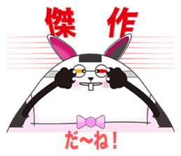 Plastic shopping bag rabbit -7 sticker #9676169