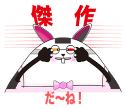 Plastic shopping bag rabbit -7 sticker #9676169