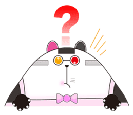 Plastic shopping bag rabbit -7 sticker #9676174