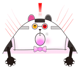 Plastic shopping bag rabbit -7 sticker #9676175