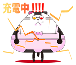 Plastic shopping bag rabbit -7 sticker #9676179