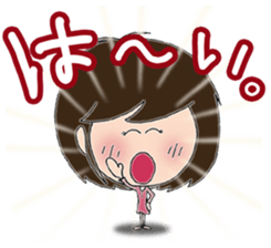 Daily life sticker of the girl  New sticker #9676315