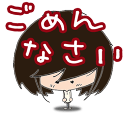 Daily life sticker of the girl  New sticker #9676337