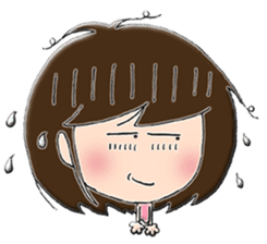 Daily life sticker of the girl  New sticker #9676343