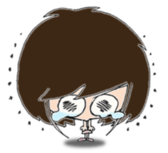 Daily life sticker of the girl  New sticker #9676347