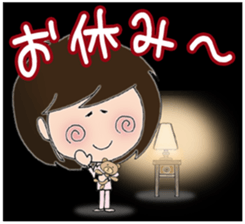 Daily life sticker of the girl  New sticker #9676351