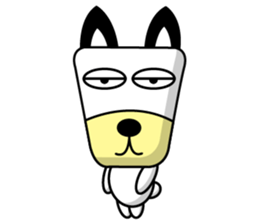 Trapezoidal Dog 7 sticker #9676512