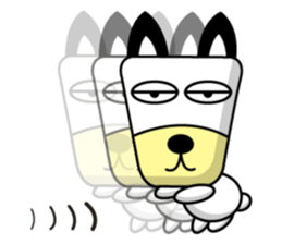 Trapezoidal Dog 7 sticker #9676519