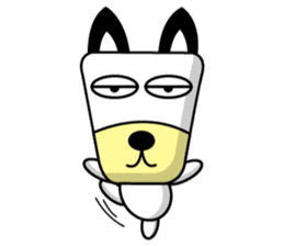 Trapezoidal Dog 7 sticker #9676521