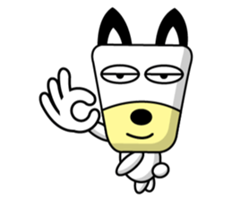 Trapezoidal Dog 7 sticker #9676523