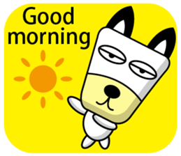 Trapezoidal Dog 7 sticker #9676524