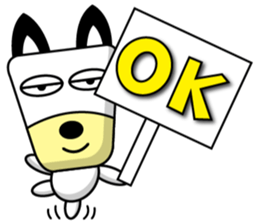 Trapezoidal Dog 7 sticker #9676527