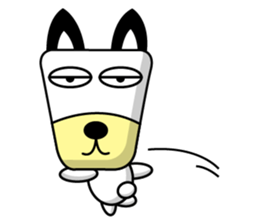 Trapezoidal Dog 7 sticker #9676529