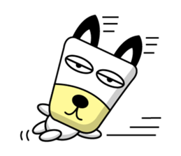 Trapezoidal Dog 7 sticker #9676534