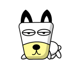 Trapezoidal Dog 7 sticker #9676537