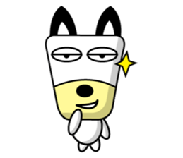 Trapezoidal Dog 7 sticker #9676540