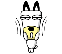 Trapezoidal Dog 7 sticker #9676546