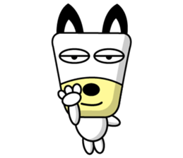 Trapezoidal Dog 7 sticker #9676549