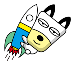 Trapezoidal Dog 7 sticker #9676551