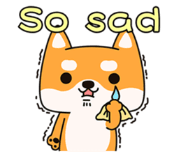 Naughty Shiba Inu (Shiba-Dog) 1 sticker #9676981