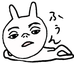 Scary Rabbit chan sticker #9677090