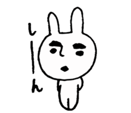 Scary Rabbit chan sticker #9677092