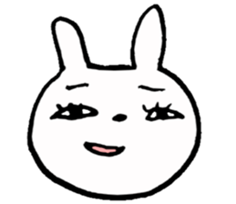Scary Rabbit chan sticker #9677099