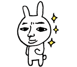 Scary Rabbit chan sticker #9677101