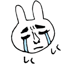 Scary Rabbit chan sticker #9677111