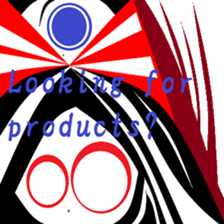 Town inhabited by oni. sticker #9678047