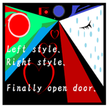 Town inhabited by oni. sticker #9678048