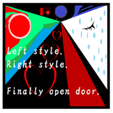 Town inhabited by oni. sticker #9678048