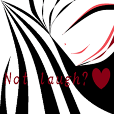 Town inhabited by oni. sticker #9678056