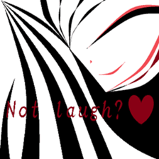 Town inhabited by oni. sticker #9678056