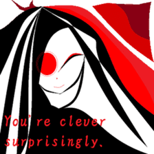 Town inhabited by oni. sticker #9678061