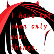 Town inhabited by oni. sticker #9678063