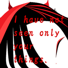 Town inhabited by oni. sticker #9678063