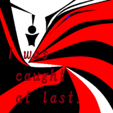 Town inhabited by oni. sticker #9678069