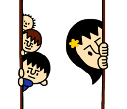 Itsumono yonin sticker #9678370