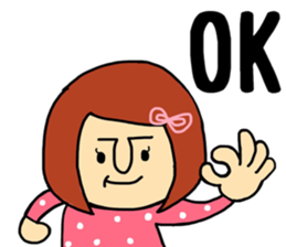 Itsumono yonin sticker #9678373