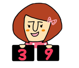 Itsumono yonin sticker #9678374