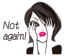 I'm a Super Model-3 (EN) sticker #9678598