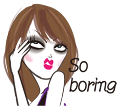 I'm a Super Model-3 (EN) sticker #9678612